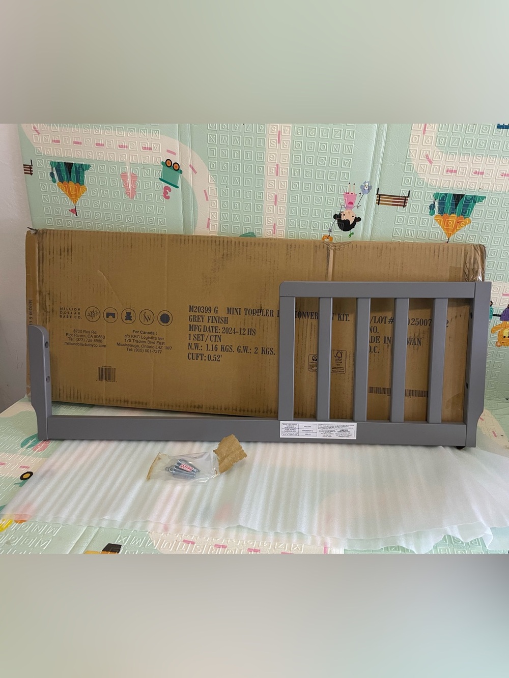 Davinci Mini Toddler Bed Conversion Kit (M20399)